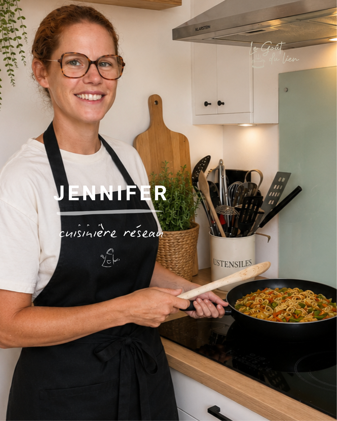 Jennifer, cuisinière
