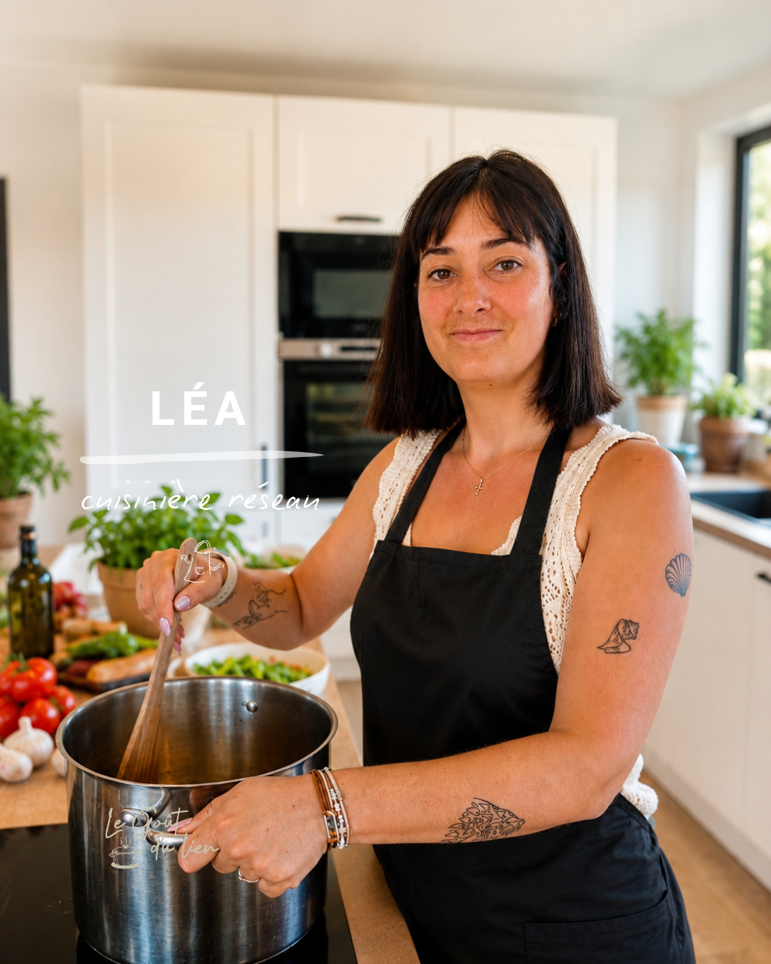 Léa, cuisinière